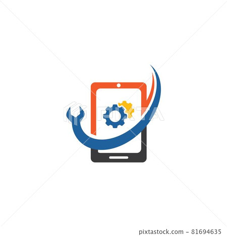 Electronic Gadget service logo Electronic Gadget service logo 81694635