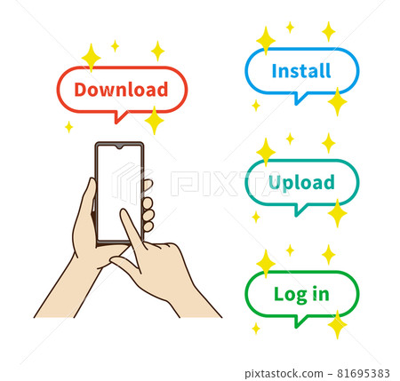 手操作智能手機 81695383
