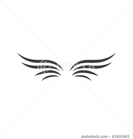 Wing logo and symbol Wing logo and symbol 81695401