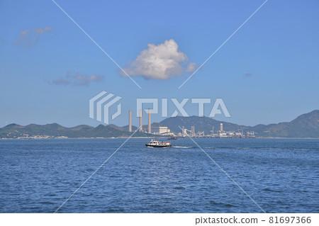 the Power Station In Lamma Island, Hong Kong. 20 Aug 2021 the Power Station In Lamma Island, Hong Kong. 20 Aug 2021 81697366
