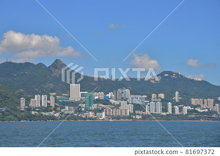 the landscape of Sandy Bay, hong kong  20 Aug 2021 81697372