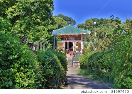 Kwan Kung Pavilion at summer time , Cheung Chau 20 Aug 2021 81697450