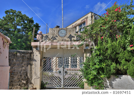 the village school at Cheung Chau, hk 20 Aug 2021 81697451