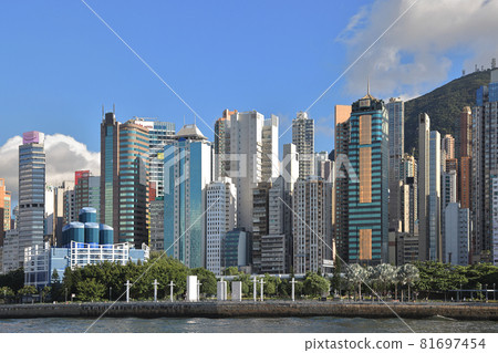 the Central and Western District Promenade, hong kong 20 Aug 2021 the Central and Western District Promenade, hong kong 20 Aug 2021 81697454