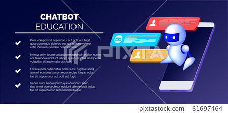Android training isometric illustration Android training isometric illustration 81697464