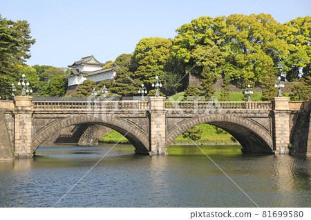 Imperial Palace Gaien Double Bridge and Fushimi Turret 81699580