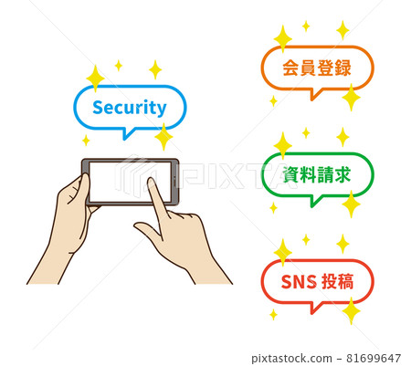 手操作智能手機 81699647