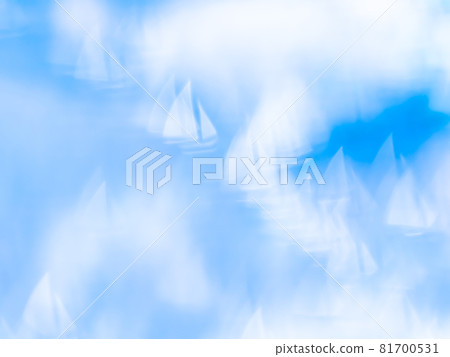 Yacht-patterned reflection blue Yacht-patterned reflection blue 81700531