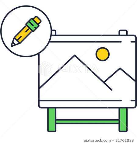 Tool for creative graphic design vector icon Tool for creative graphic design vector icon 81701852