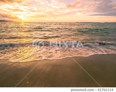 從日落海岸的日落 從日落海岸的日落 81702114