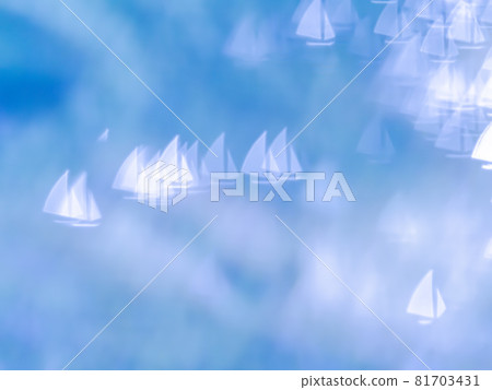 Yacht-patterned reflection blue Yacht-patterned reflection blue 81703431