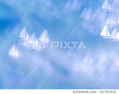 Yacht-patterned reflection blue Yacht-patterned reflection blue 81703432