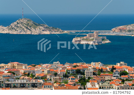 View of Marseille town. Marseille, France View of Marseille town. Marseille, France 81704792