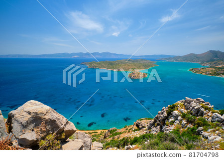 Island of Spinalonga, Crete, Greece 81704798