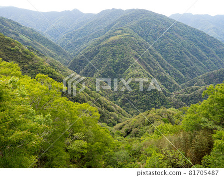 Northern cross-island highway in Taiwan 81705487