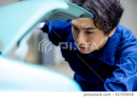 Vehicle inspection male maintenance Vehicle inspection male maintenance 81705658