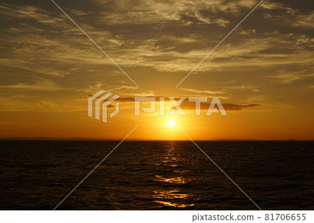 Sunset seen from Ometepe Island in Lake Nicaragua Sunset seen from Ometepe Island in Lake Nicaragua 81706655
