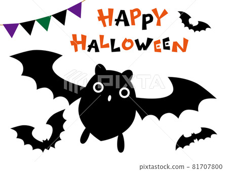 萬聖節鬼蝙蝠圖標圖 01 81707800