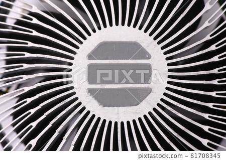 Aluminum radiator with for cooling of computer processor. Aluminum radiator with for cooling of computer processor. 81708345