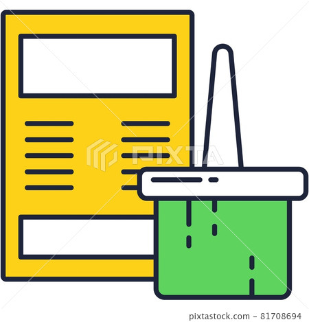 Rebrand icon flat vector web rebranding design Rebrand icon flat vector web rebranding design 81708694