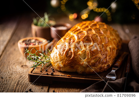 Perfect homemade Beef Wellington 81709896