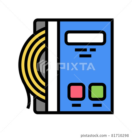 strings tennis color icon vector illustration 81710298