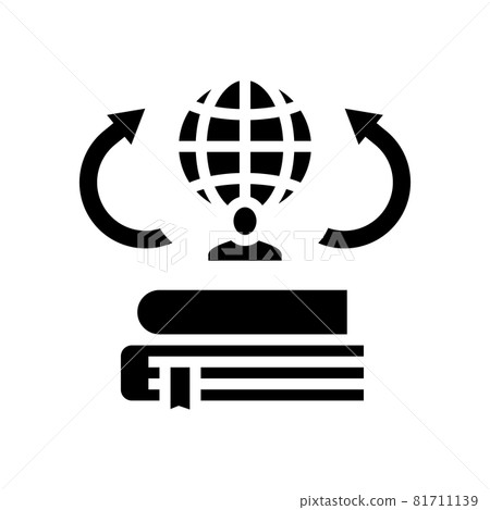 environmental history glyph icon vector illustration 81711139