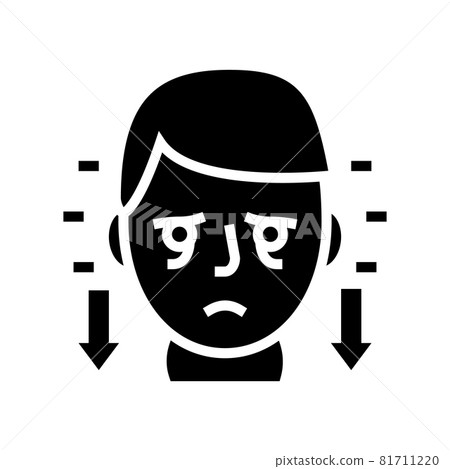 hyperthyroidism endocrinology glyph icon vector illustration hyperthyroidism endocrinology glyph icon vector illustration 81711220