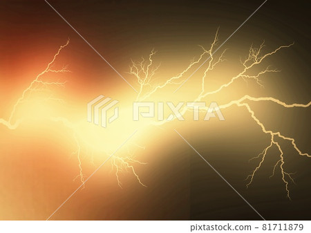 抽象的閃電圖 81711879
