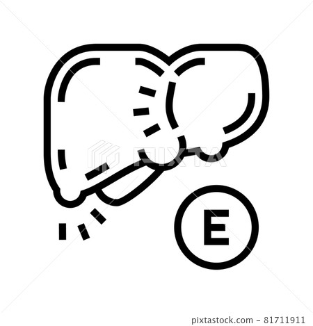 type e hepatitis line icon vector illustration type e hepatitis line icon vector illustration 81711911