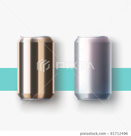 metal cans lying on surface with shadow metal cans lying on surface with shadow 81712496