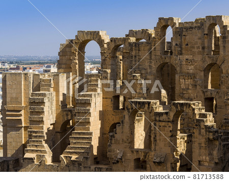 Amphitheater of El Jem, Tunisia Amphitheater of El Jem, Tunisia Amphitheater of El Jem, Tunisia Amphitheater of El Jem, Tunisia 81713588