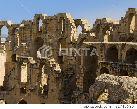 Amphitheater of El Jem, Tunisia Amphitheater of El Jem, Tunisia 81713589