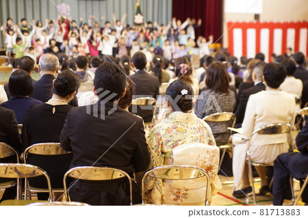 Elementary school entrance ceremony Elementary school entrance ceremony 81713883