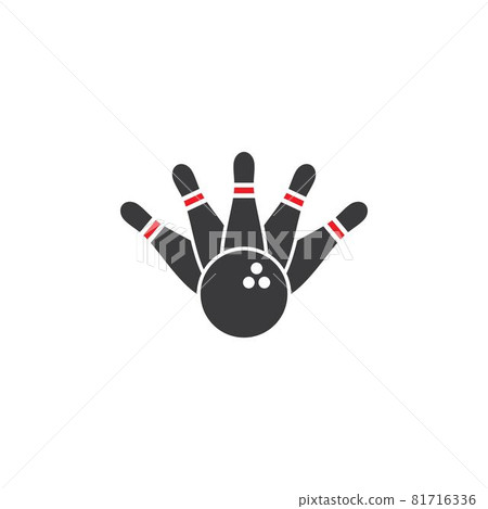 Bowling logo and symbol 81716336