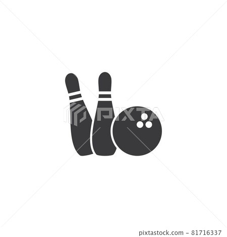 Bowling logo and symbol 81716337