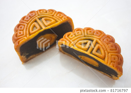 中國傳統節慶食品小吃月餅 81716797