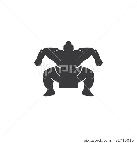 Sumo fighter character illustration 81716810