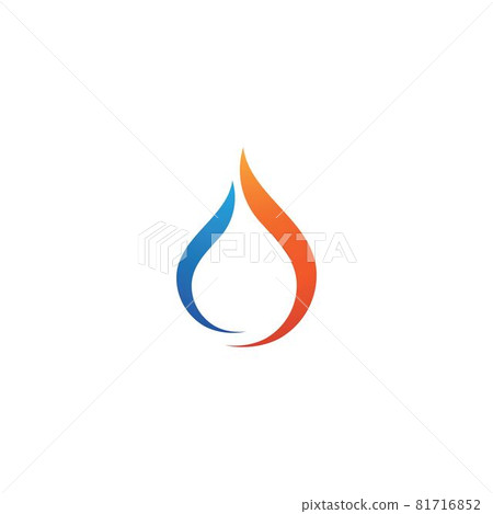 Fire flame Logo Fire flame Logo 81716852