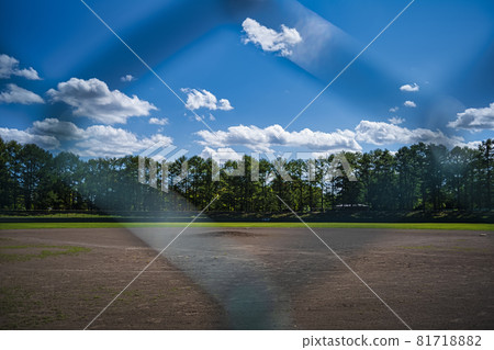 Baseball stadium that was suspended due to the new coronavirus Baseball stadium that was suspended due to the new coronavirus 81718882