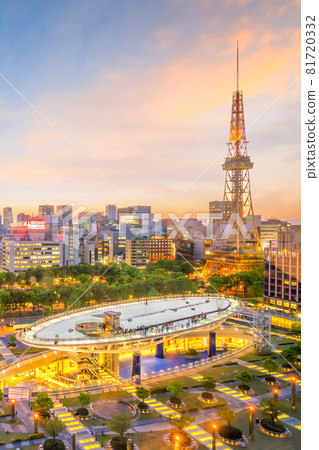 Nagoya downtown skyline in Japan Nagoya downtown skyline in Japan 81720332