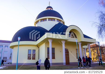 New Greek Catholic church in Kezmarok. Slovakia New Greek Catholic church in Kezmarok. Slovakia 81720529