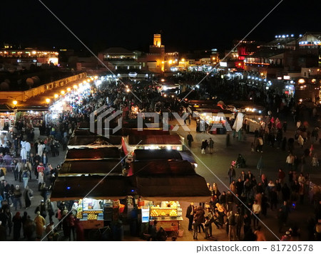 Djemaa el Fna 廣場,摩洛哥的旅遊勝地 Djemaa el Fna 廣場,摩洛哥的旅遊勝地 81720578