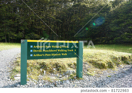 New Zealand Devil's Punch Bowl Waterfall New Zealand Devil's Punch Bowl Waterfall 81722983