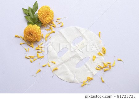 natural herbal sheet mask extract flowers marigold aroma essence face mark natural herbal sheet mask extract flowers marigold aroma essence face mark 81723723