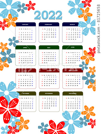 2022 calendar. Can be used 81725658