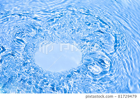 transparent blue colored clear calm water surface texture transparent blue colored clear calm water surface texture 81729479