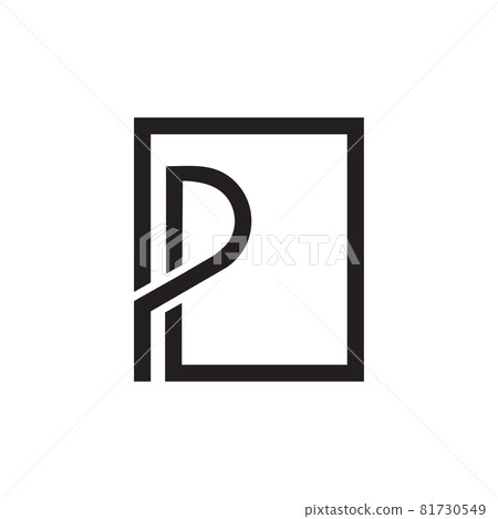 P letter initial icon logo design - Stock Illustration [81730549] - PIXTA