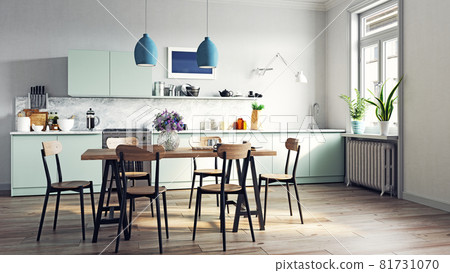modern kitchen interior modern kitchen interior 81731070