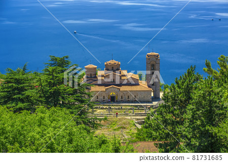 Church of St. John at Kaneo Overlooking Ohrid Lake - Ohrid, Republic of Macedonia Church of St. John at Kaneo Overlooking Ohrid Lake - Ohrid, Republic of Macedonia 81731685